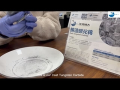 Geworfenes Hartmetall